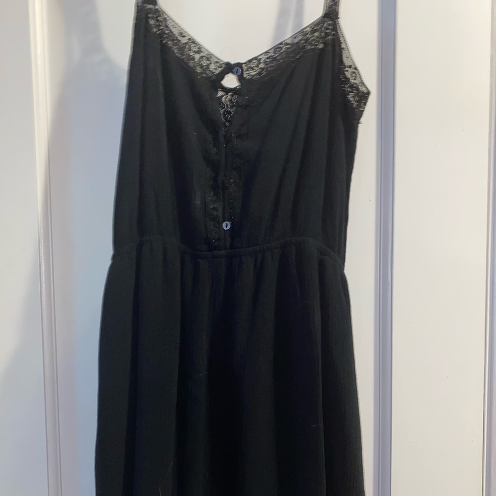 Black Lace Romper